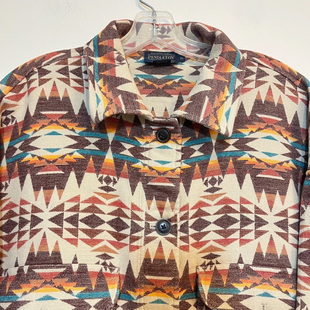 Pendleton Oversized Doublesoft Shirt Jacket Shack… - image 5
